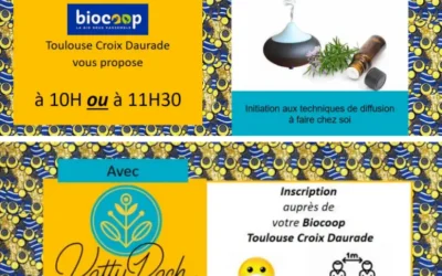 05-12-2020 Atelier Aromathérapie – Biocoop Croix Daurade – Toulouse