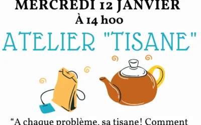 12-01-2022 Atelier Tisane – Centre culturelle et social Raymond