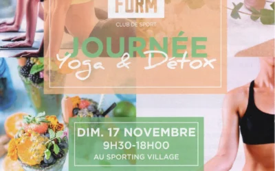 17-11-2019 Journée Yoga & Détox au Sporting Form Toulouse – atelier découvert « Massage de tête »