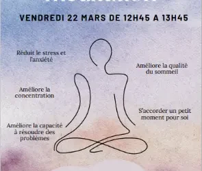 22-03-2024 Atelier Méditation & Relaxation – École élémentaire & Collège Sainte-Marie des Ursulines – Apel