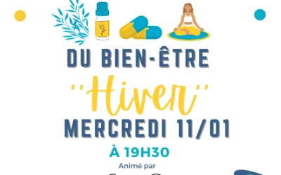 11-01-2023 Atelier du Bien-Être de l’hiver – Pharmacie Anton & Willem